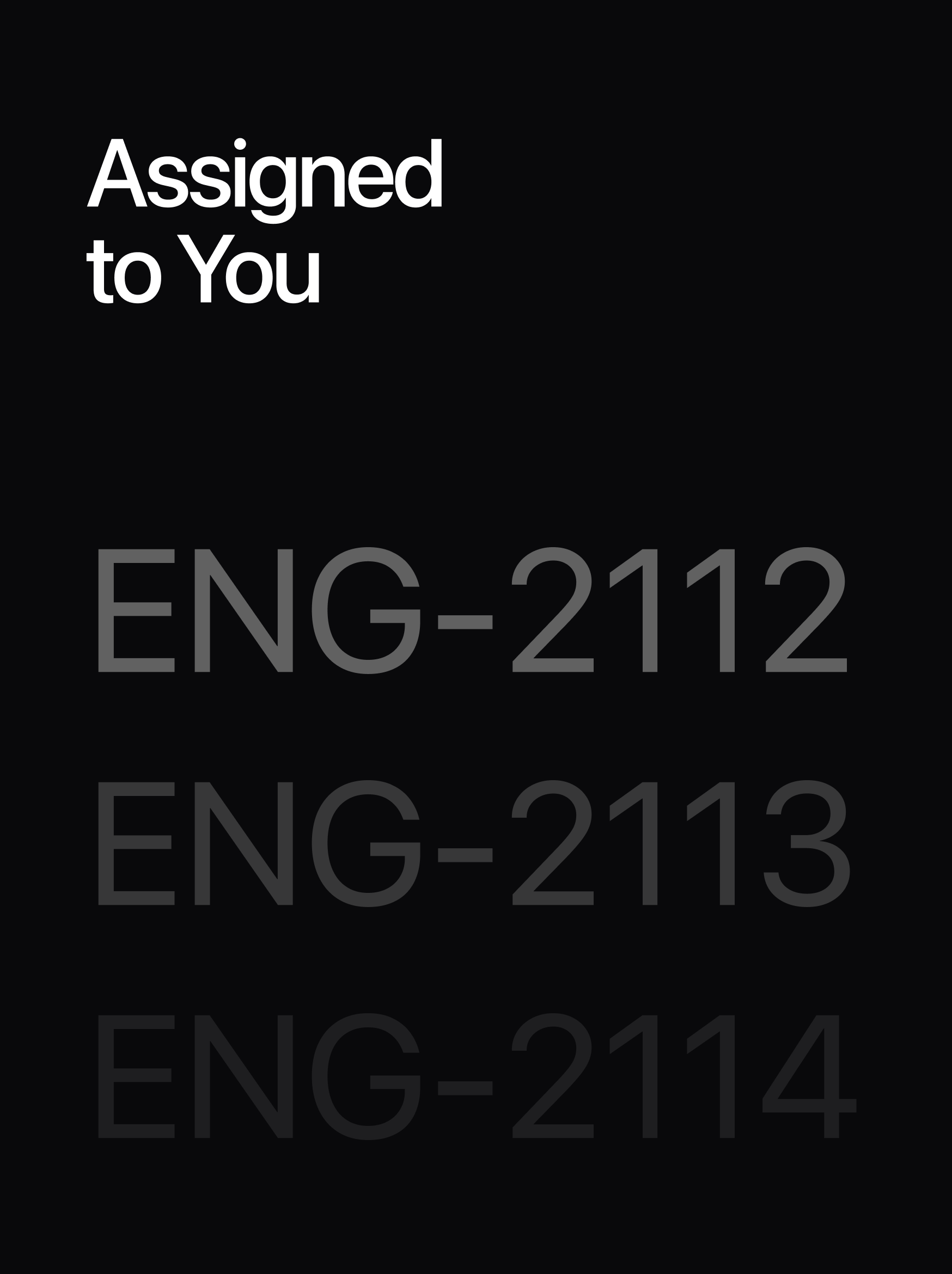 Your Issues, Only Yours